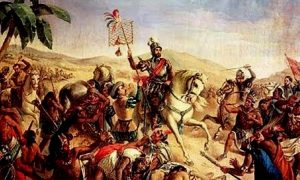 Quiénes se aliaron a cortés para conquistar a los mexicas